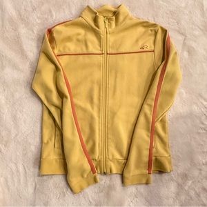 Gently Used, yellow zip up